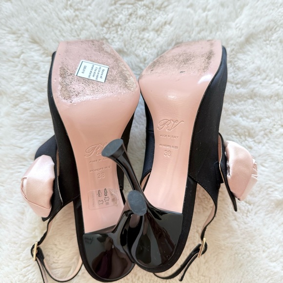 Roger Vivier  Rose Bottom Sandals Authentic Retail 1550$ - Picture 7 of 10